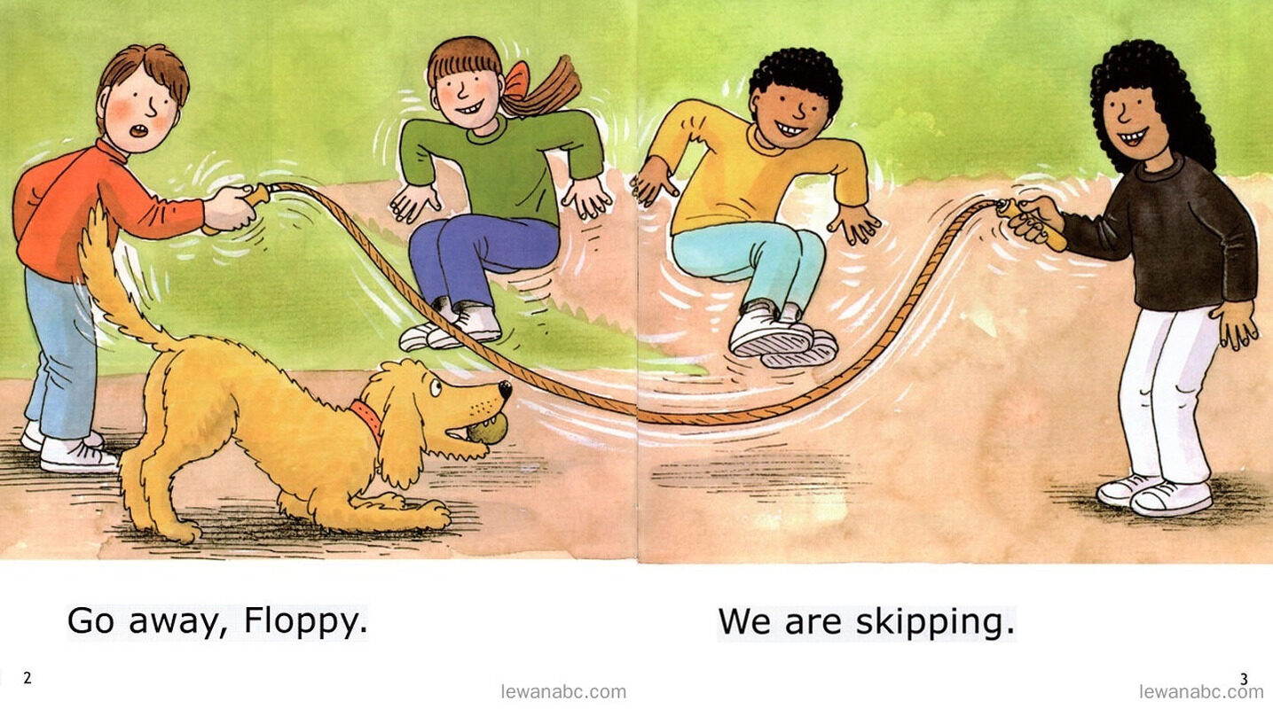 Go Away, Floppy绘本故事第4页