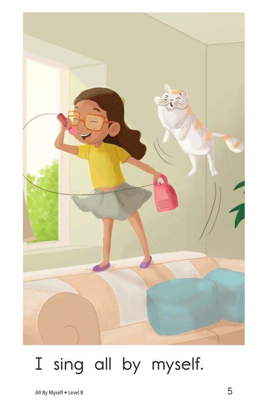 All By Myself绘本故事第5页