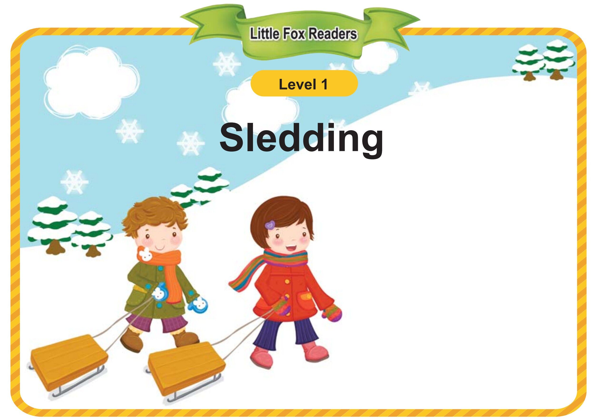 Sledding绘本故事第2页