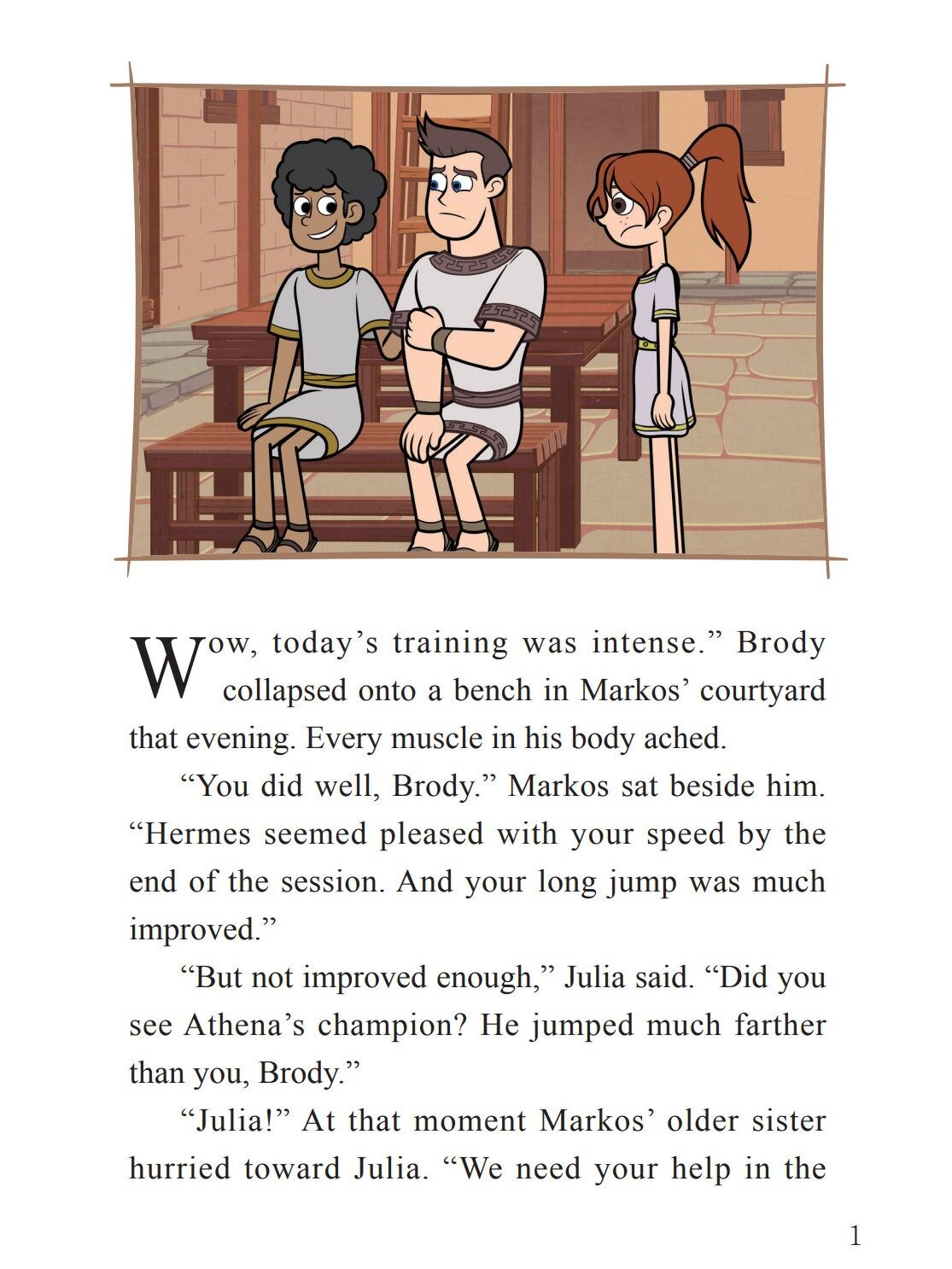 Plans and Gossip绘本故事第2页