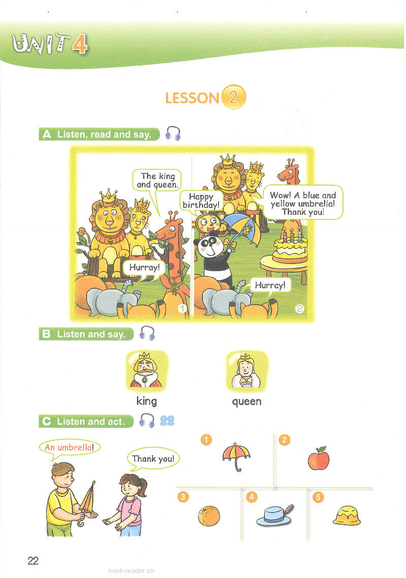 4 Thank you, Mum!绘本故事第4页