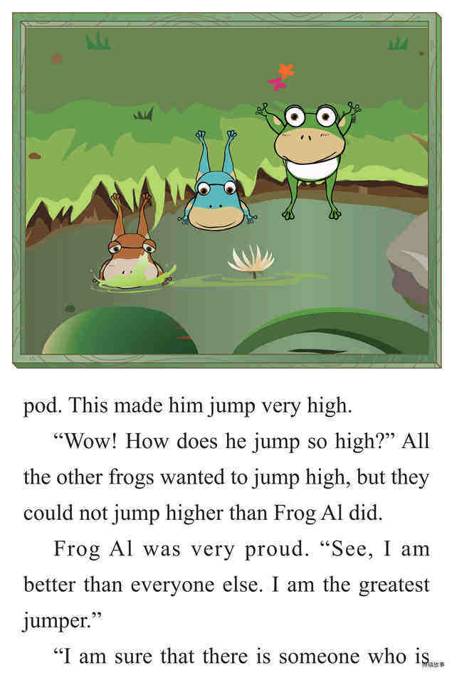 The Ox and the Frog绘本故事第4页
