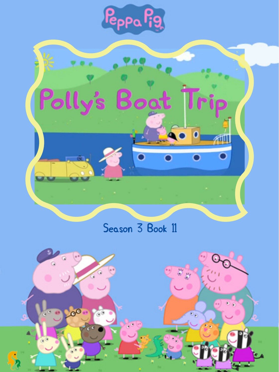 Polly's Boat Trip绘本故事第2页