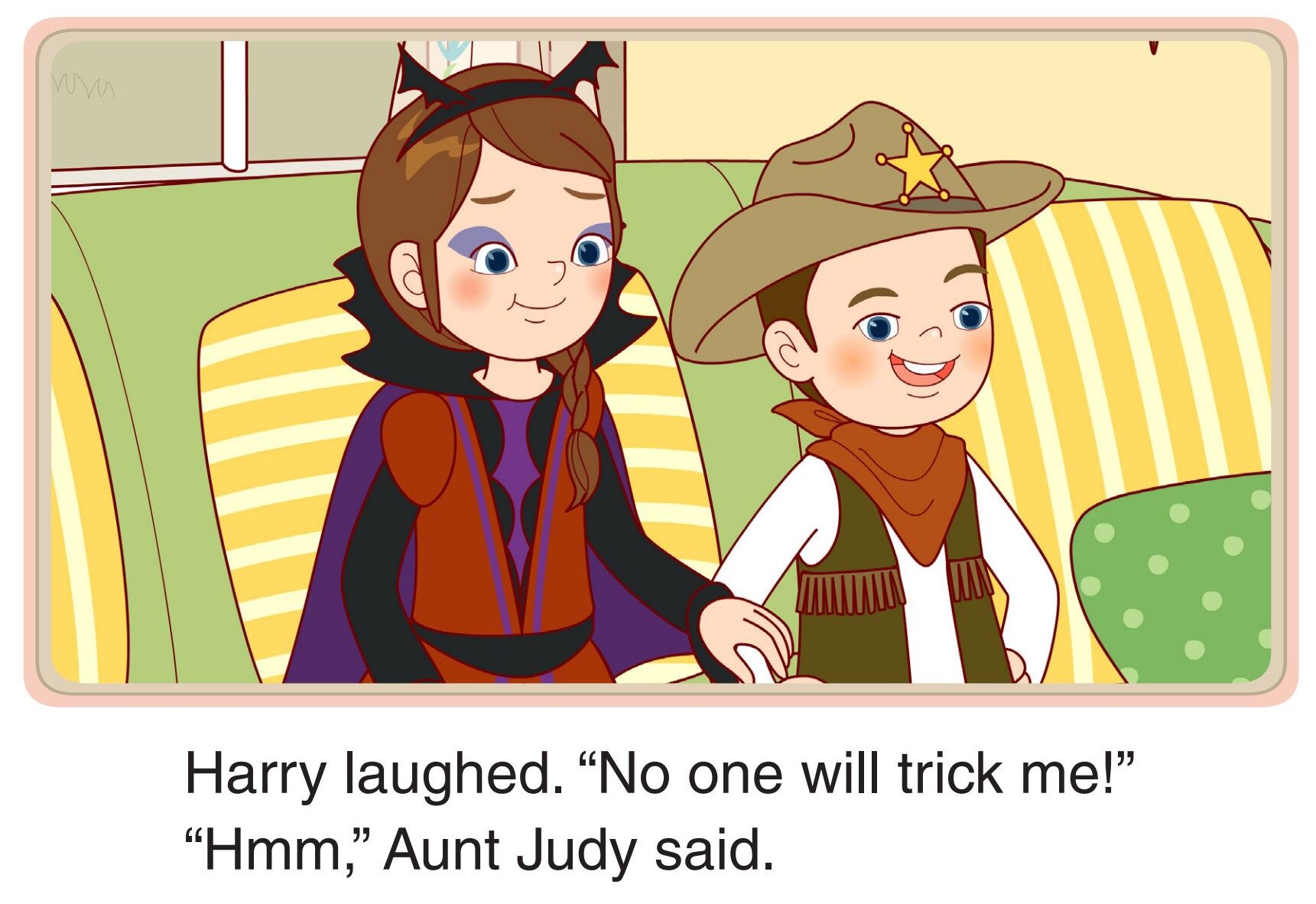 Trick or Treat!绘本故事第4页