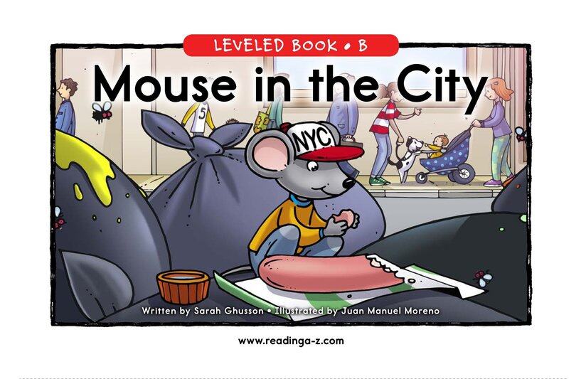 Mouse in the City绘本故事第2页