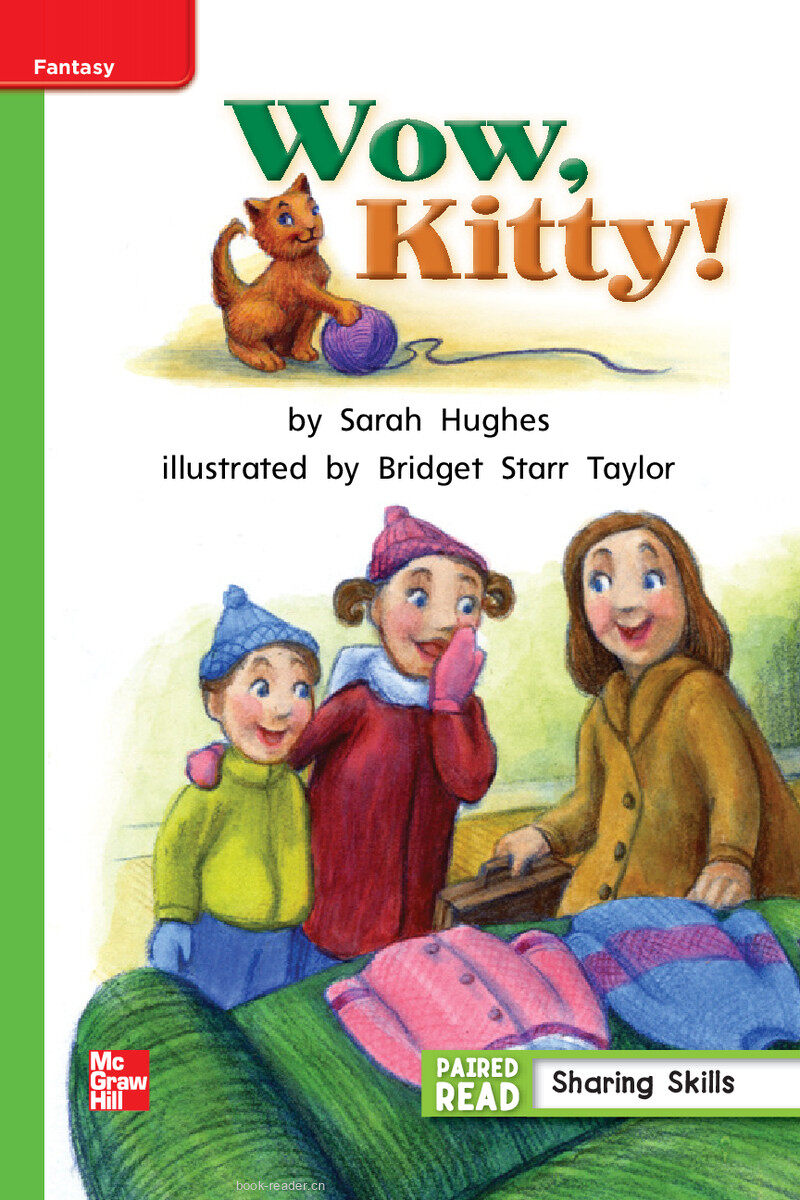 G1 Bey U2W4 WOW! Kitty!绘本故事第2页