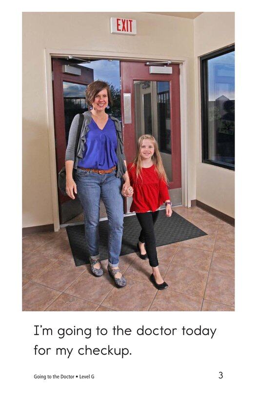 Going to the Doctor绘本故事第3页