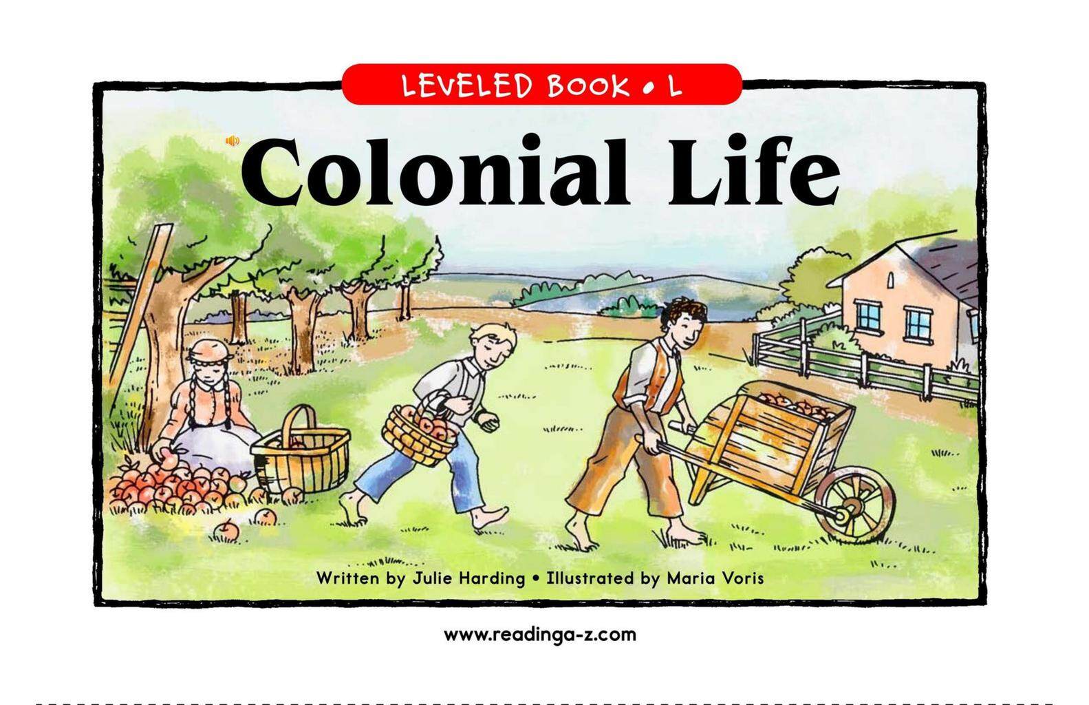 Colonial Life绘本故事第2页