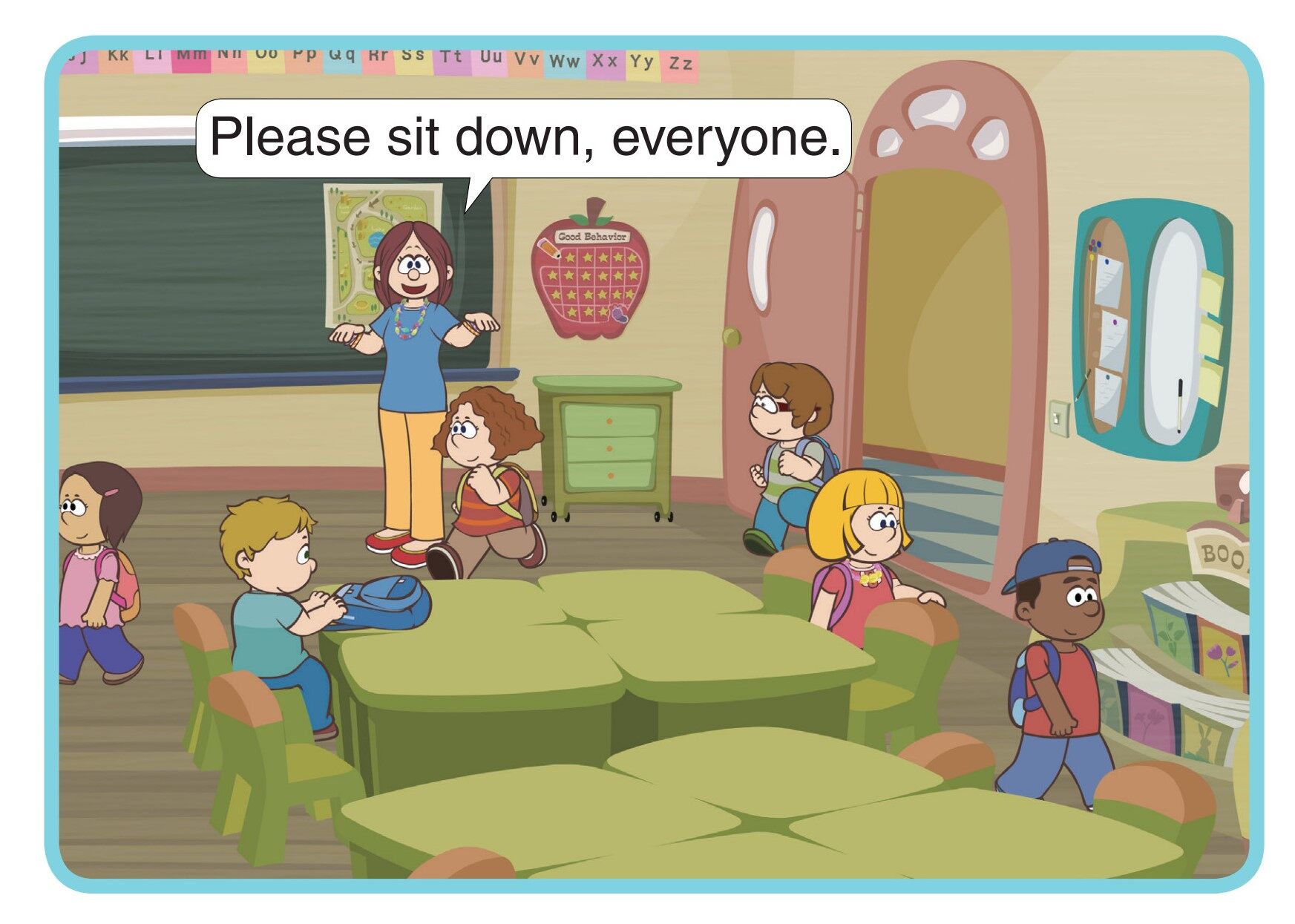 Making Maps绘本故事第3页