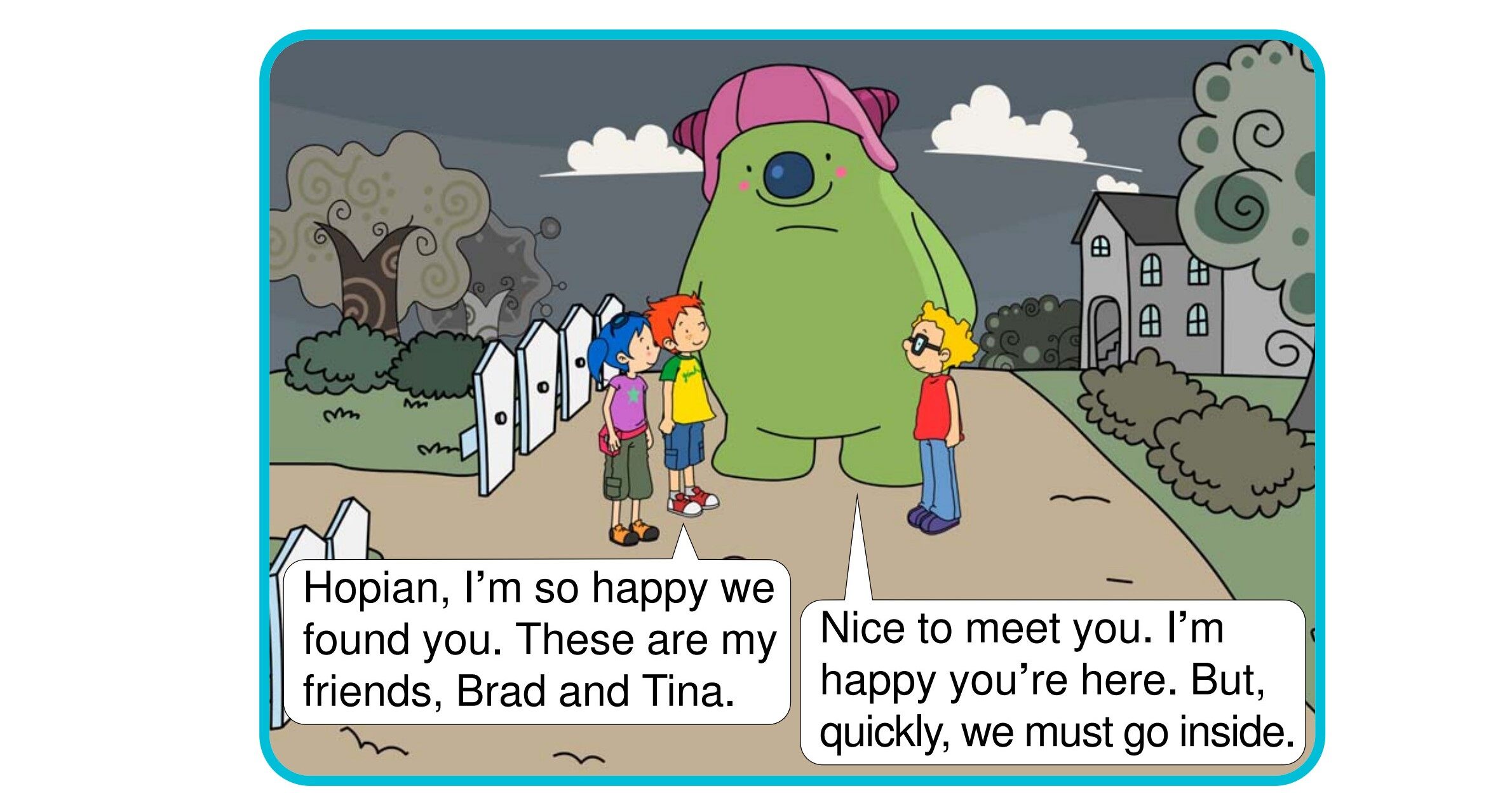 Hopian's Home绘本故事第4页