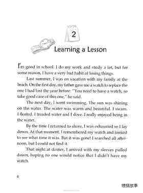 Learning a Lesson绘本故事第2页
