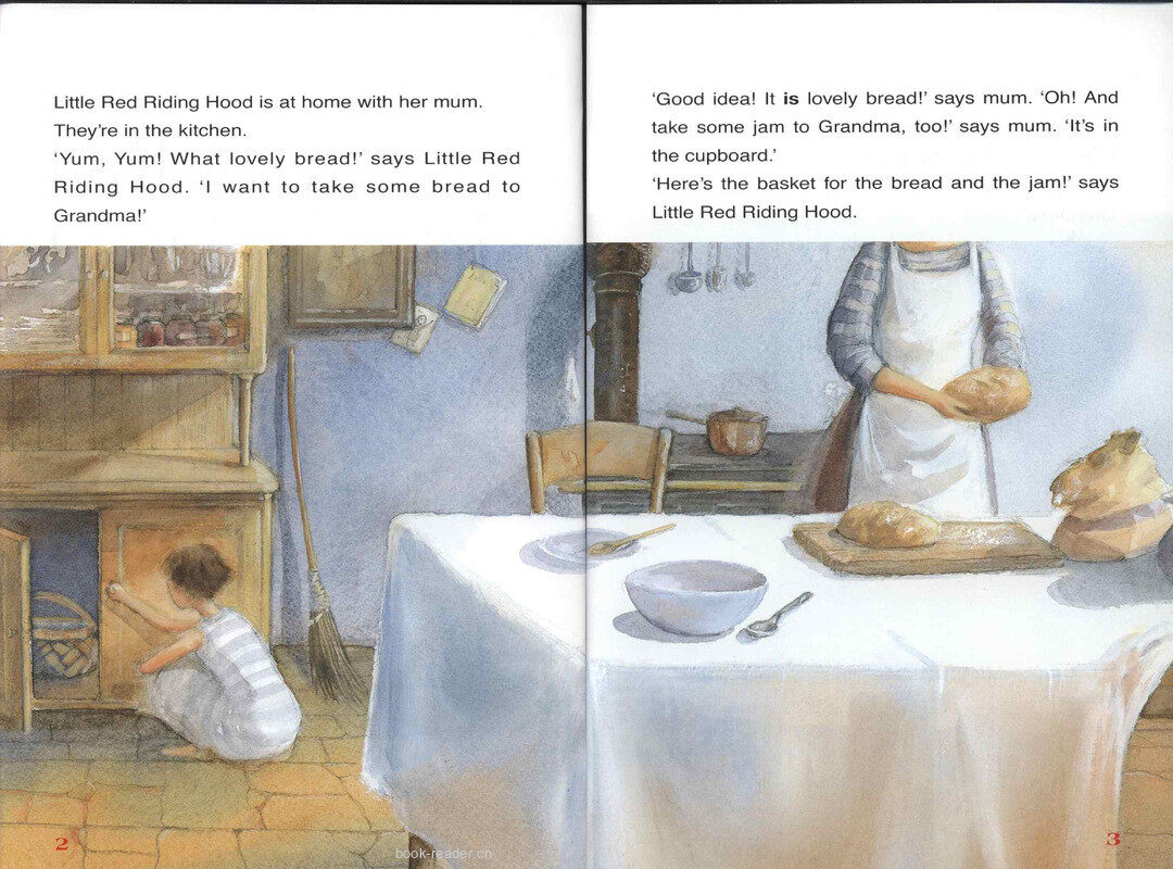 Little Red Riding Hood绘本故事第3页