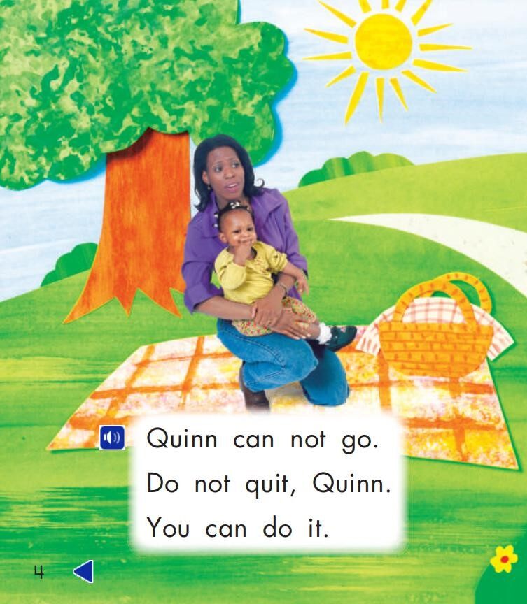 Do Not Quit, Quinn!绘本故事第5页