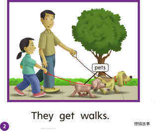 GK ELL U07W2 Their Pets绘本故事第3页