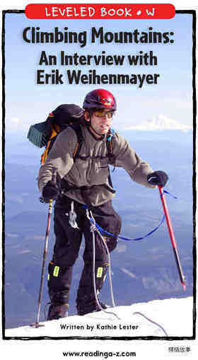 Climbing Mountains: An Interview with Erik Weihenmayer