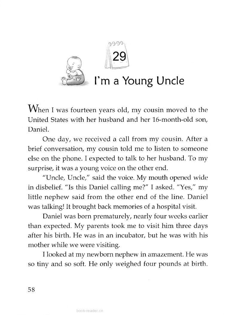I'm a Young Uncle绘本故事第2页