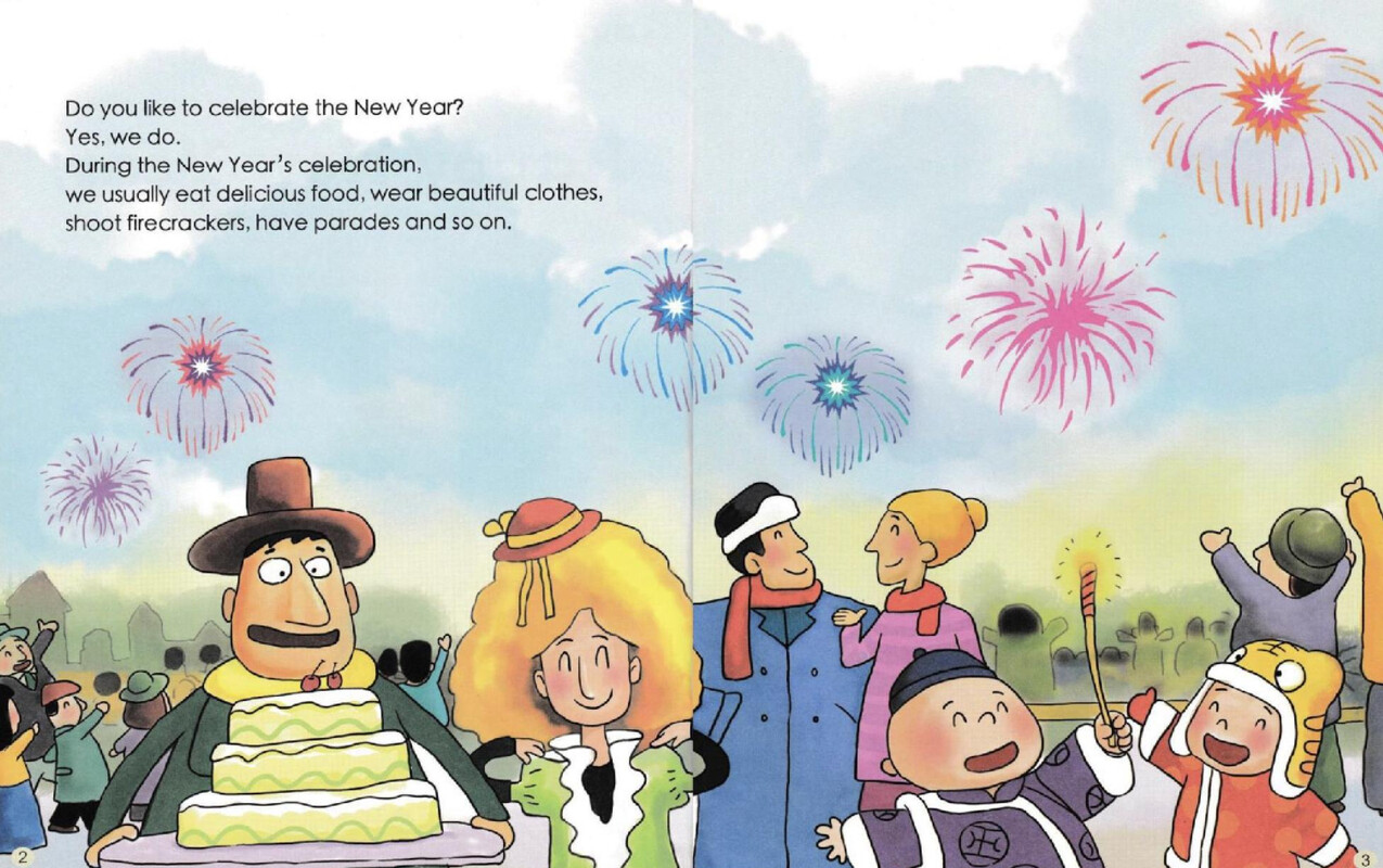 Happy New Year绘本故事第3页