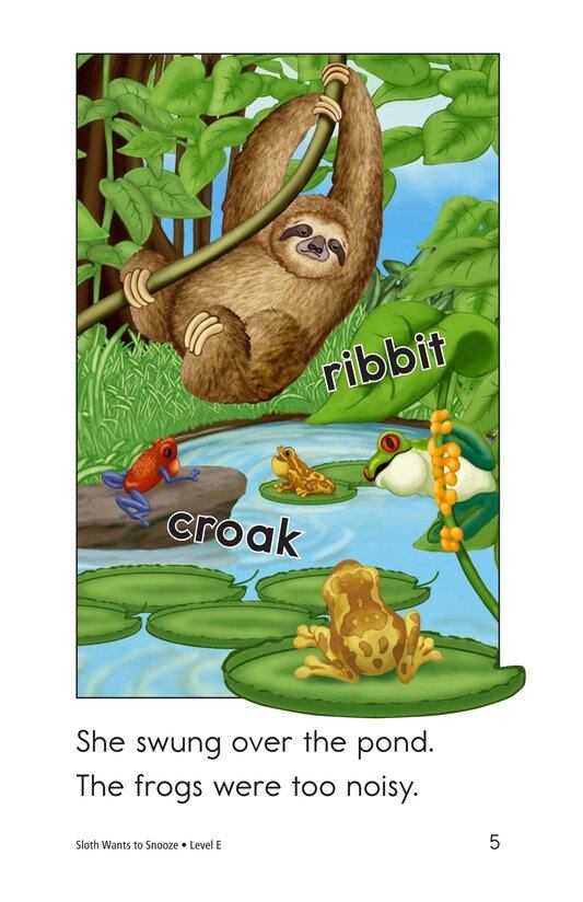 Sloth Wants to Snooze绘本故事第5页