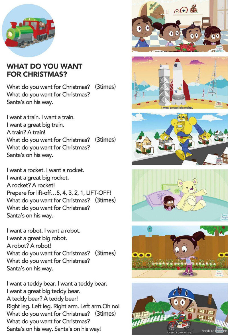 What Do You Want For Christmas绘本故事第2页