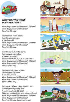 What Do You Want For Christmas绘本故事第2页