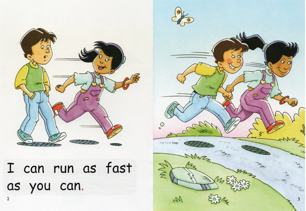 as fast as you can绘本故事第3页