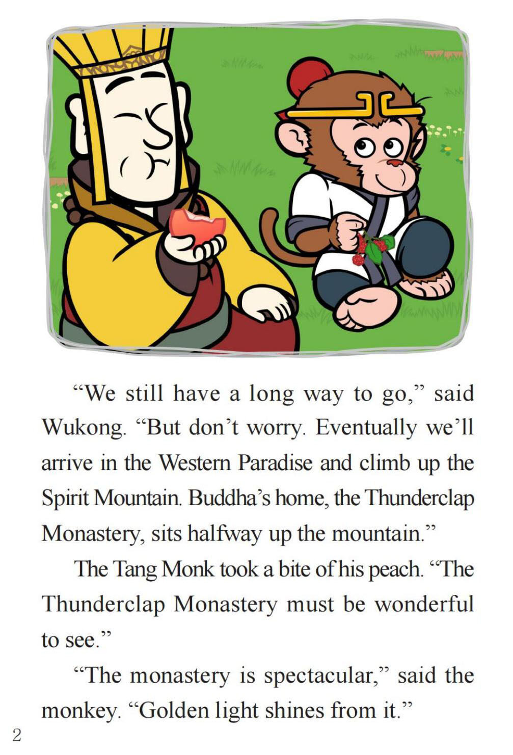 The Small Thunderclap Monastery绘本故事第4页