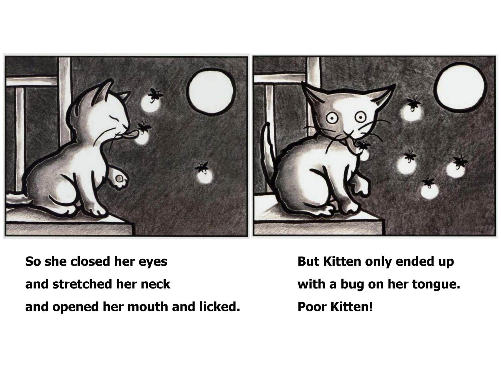 Kitten's First Full Moon绘本故事第5页