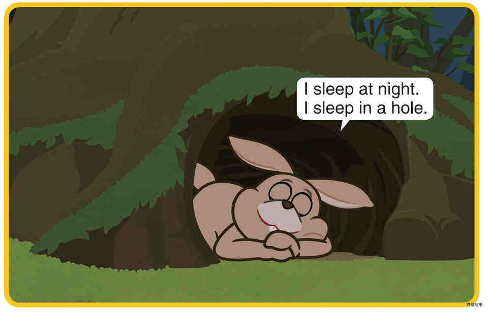 I Sleep at Night绘本故事第3页