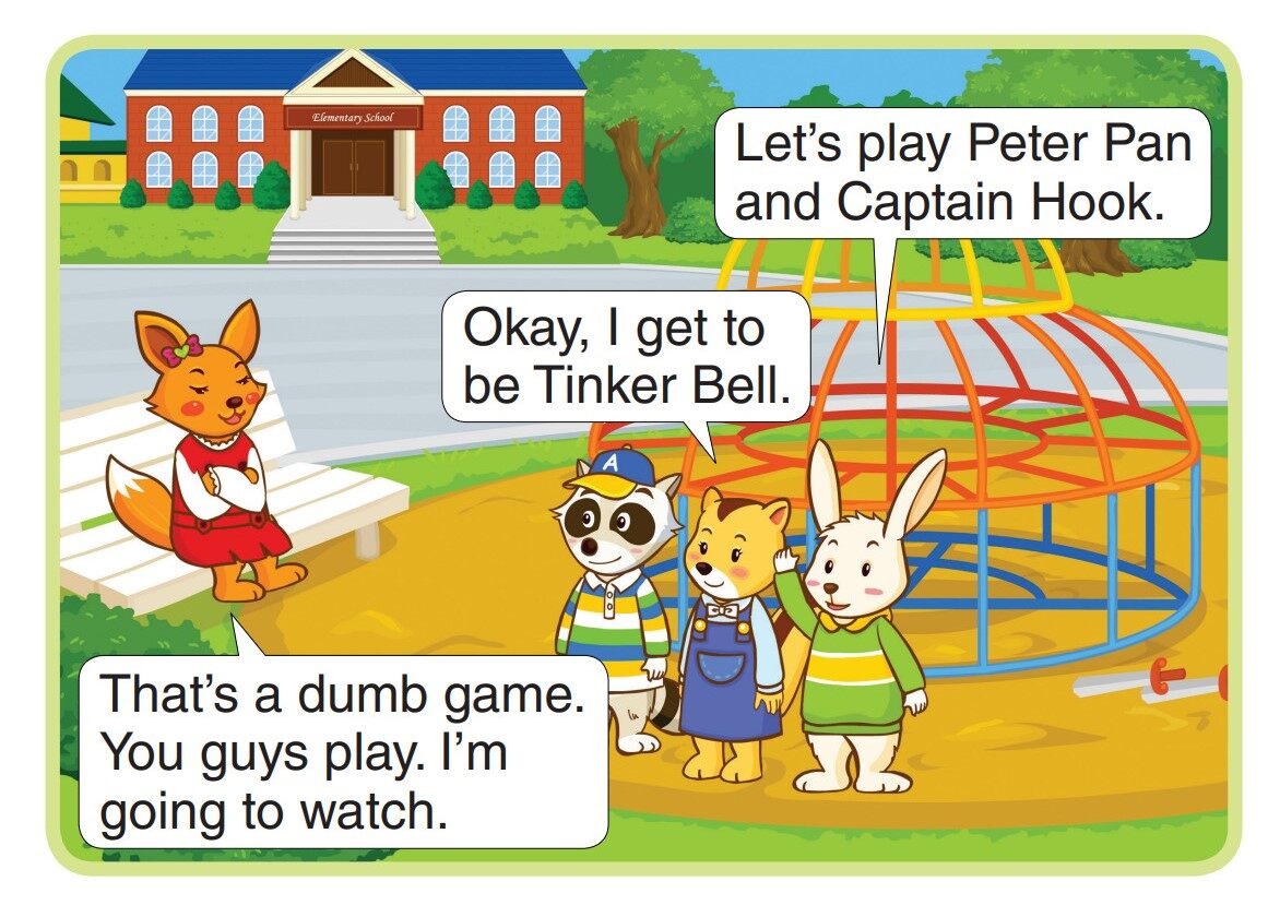 Recess Rescue绘本故事第4页