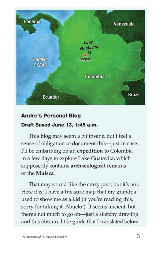 The Treasure of El Dorado绘本故事第3页