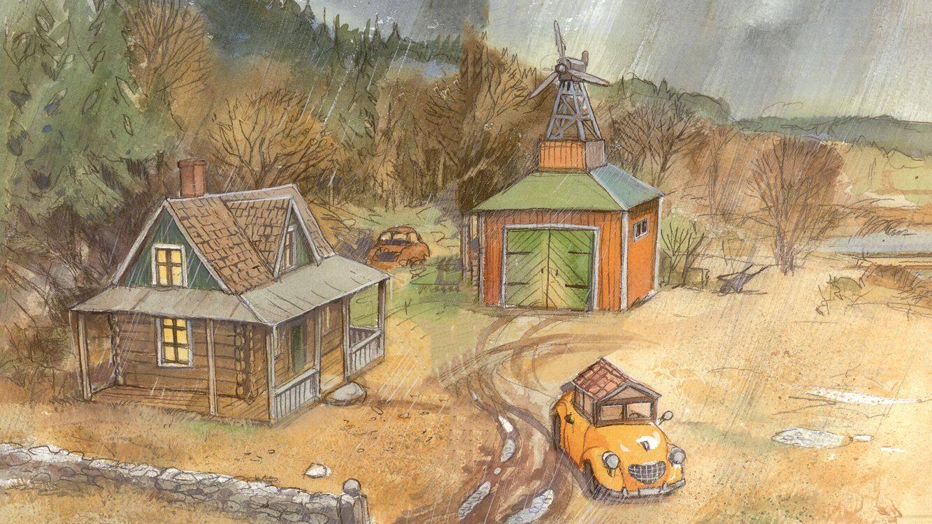 麦克和布法的故事绘本故事第3页