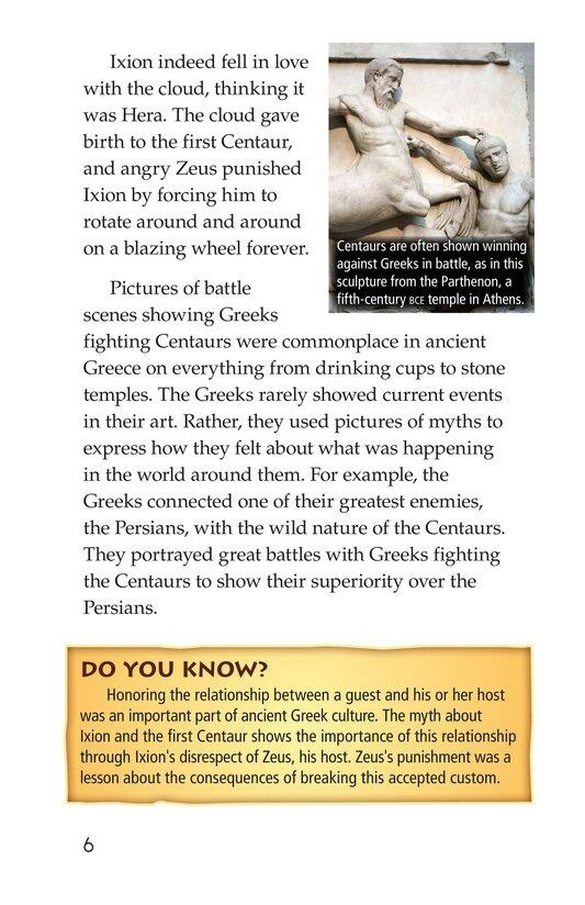 Mythical Creatures of Ancient Greece绘本故事第5页