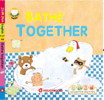 Bathe together绘本故事第2页
