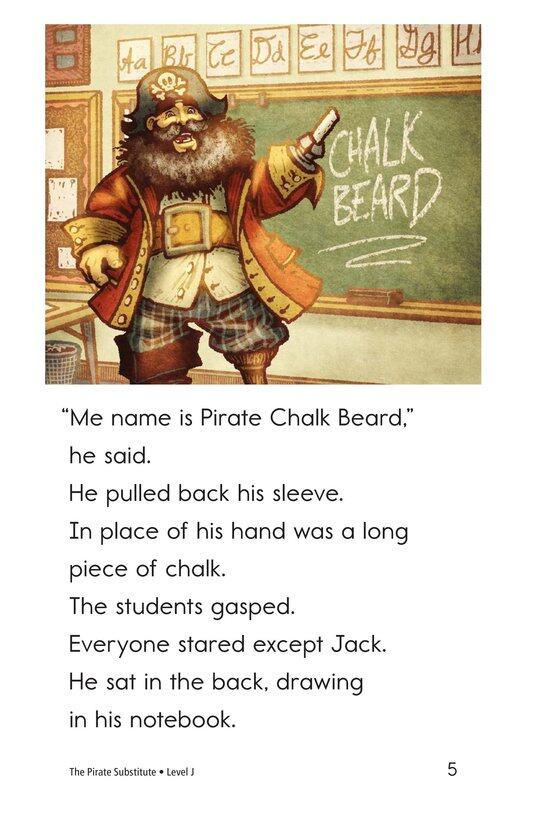 The Pirate Substitute绘本故事第5页