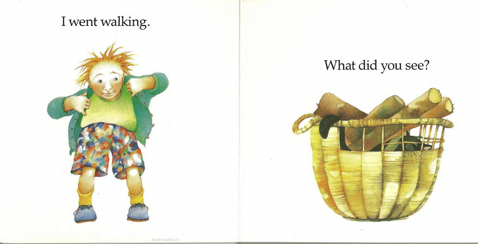 I Went Walking绘本故事第3页