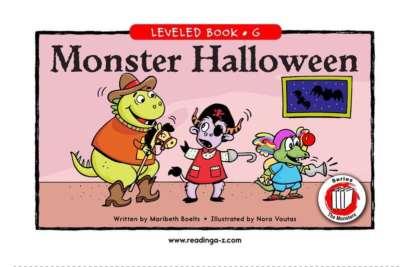 Monster Halloween绘本故事第2页