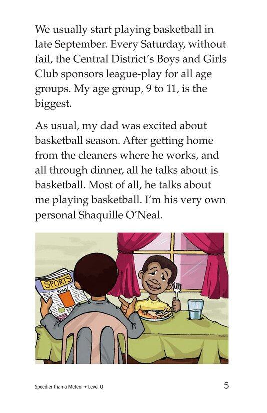 Speedier Than A Meteor绘本故事第5页