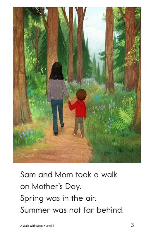 A Walk With Mom绘本故事第3页