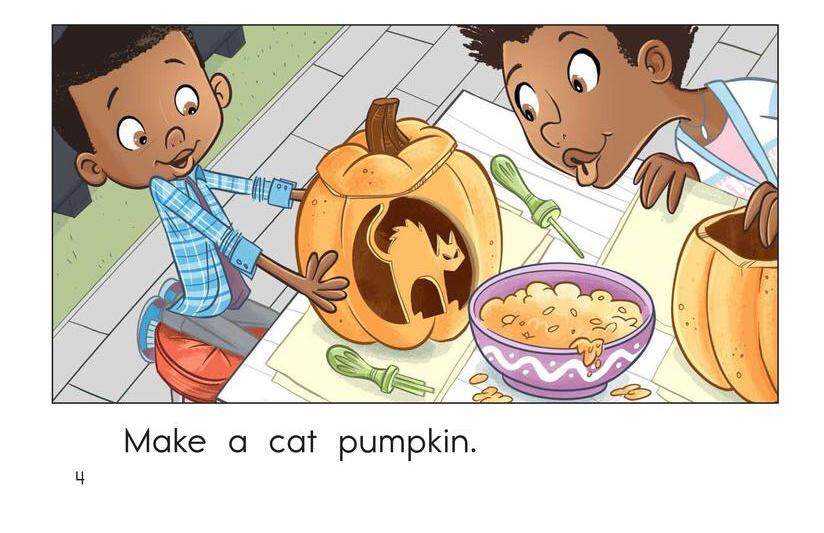 Halloween Pumpkins绘本故事第4页