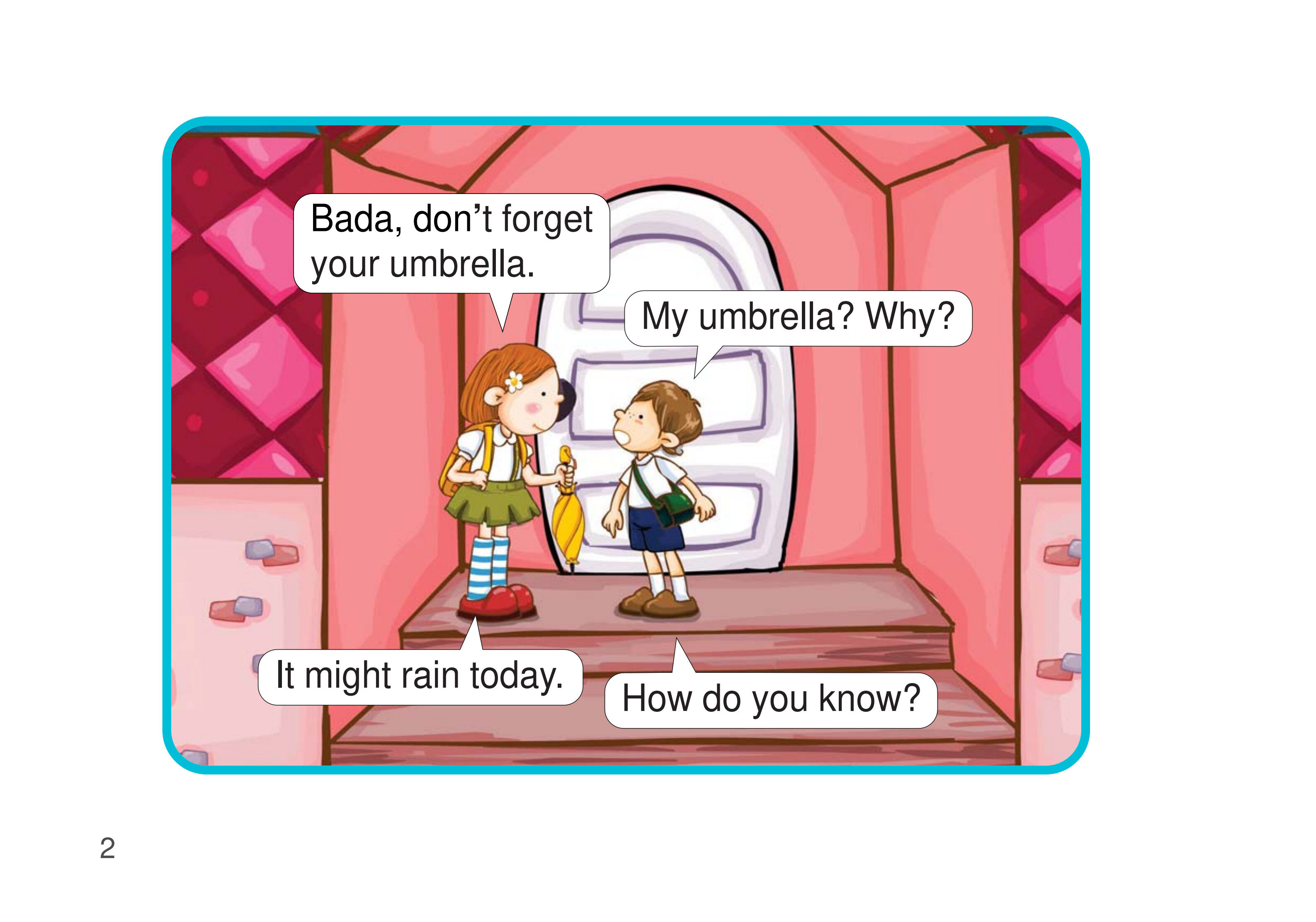 One Cloudy Day绘本故事第3页