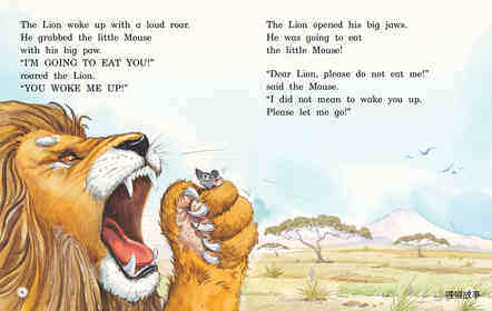 The Lion And The Mouse绘本故事第4页