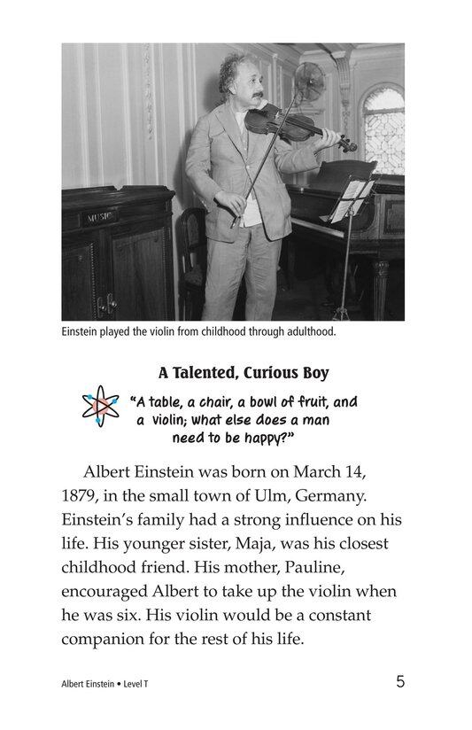 Albert Einstein绘本故事第4页