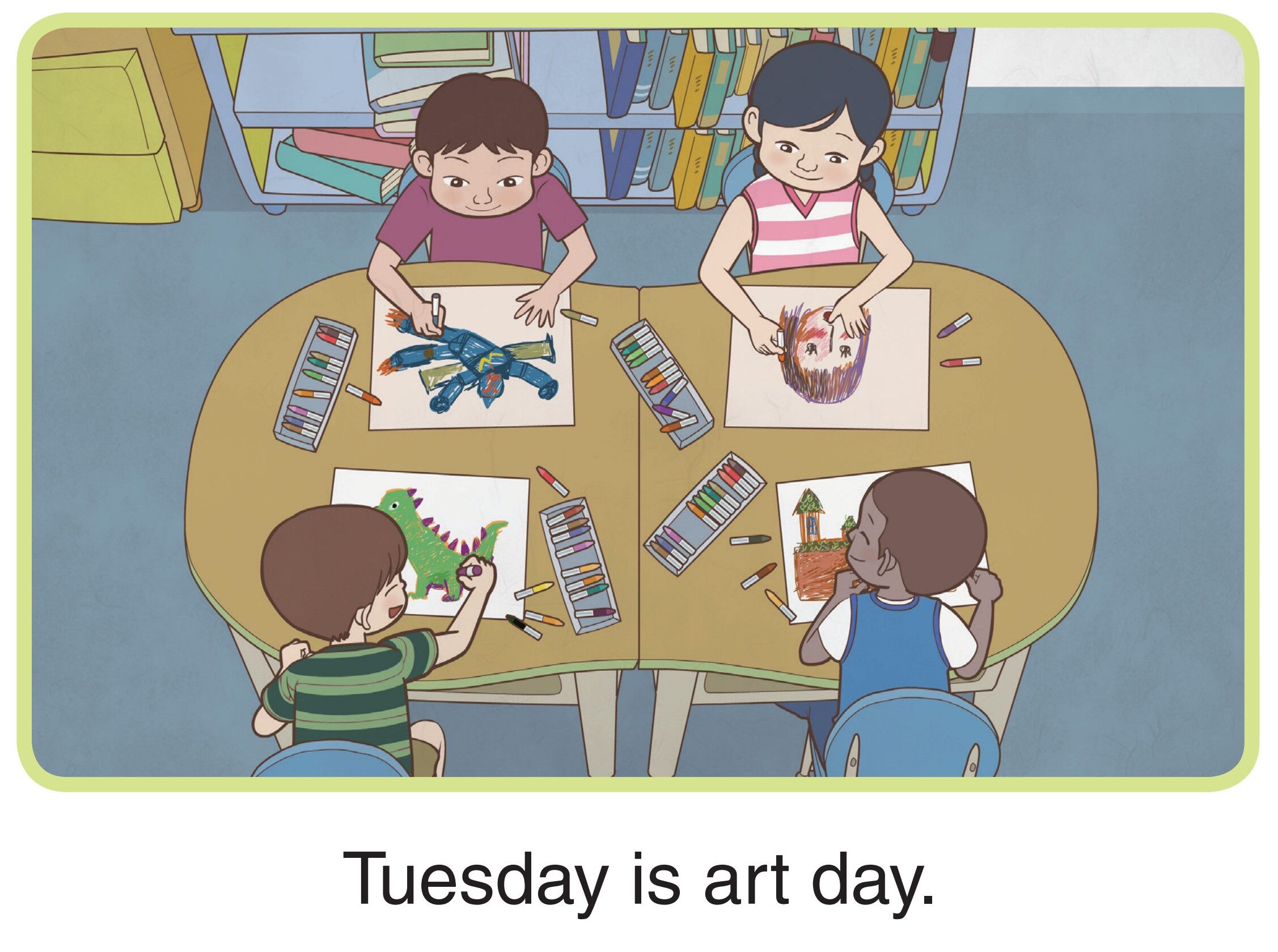 The Days of the Week绘本故事第5页