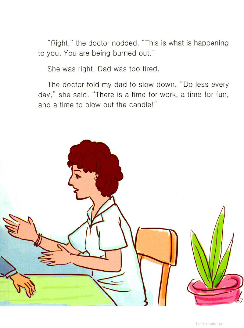 Burning the Candle at Both Ends绘本故事第3页