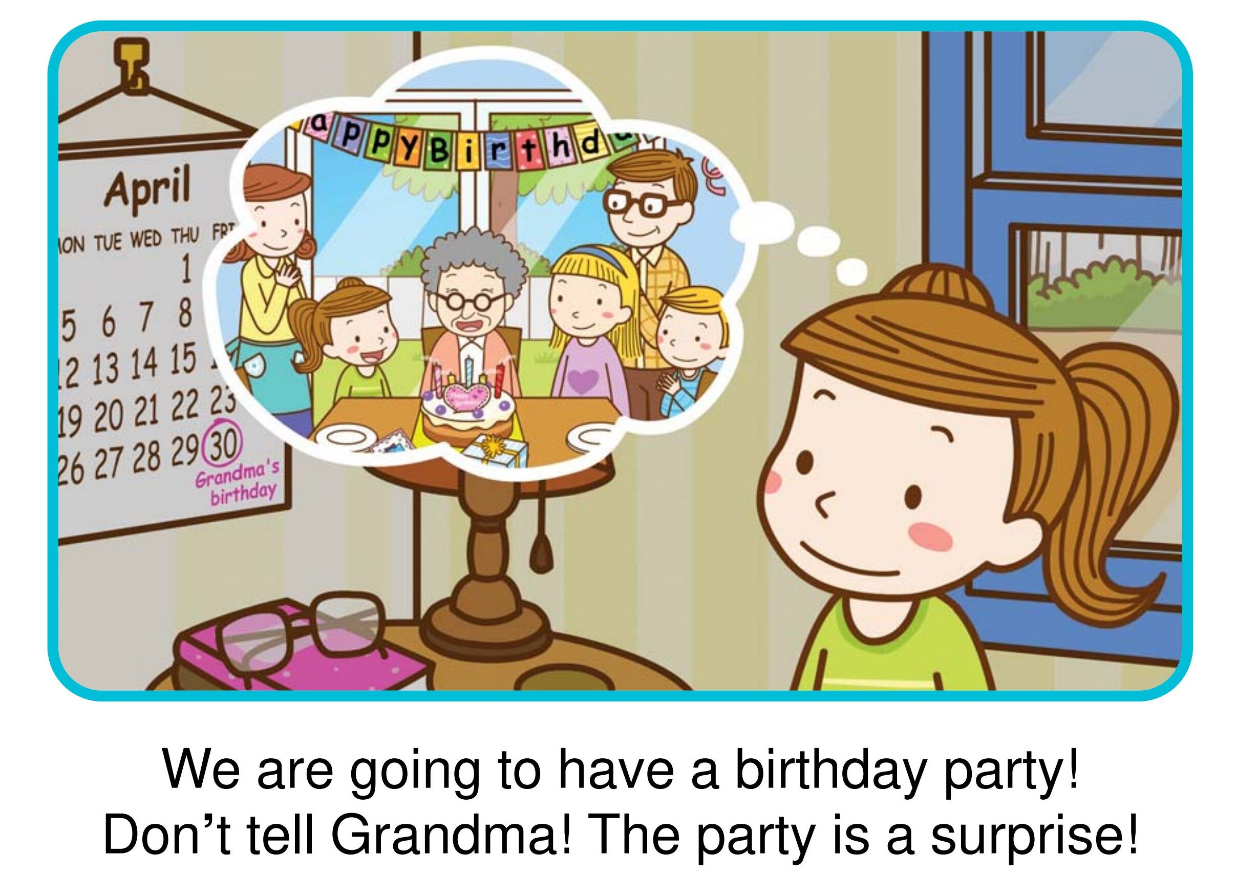 The Special Day绘本故事第3页