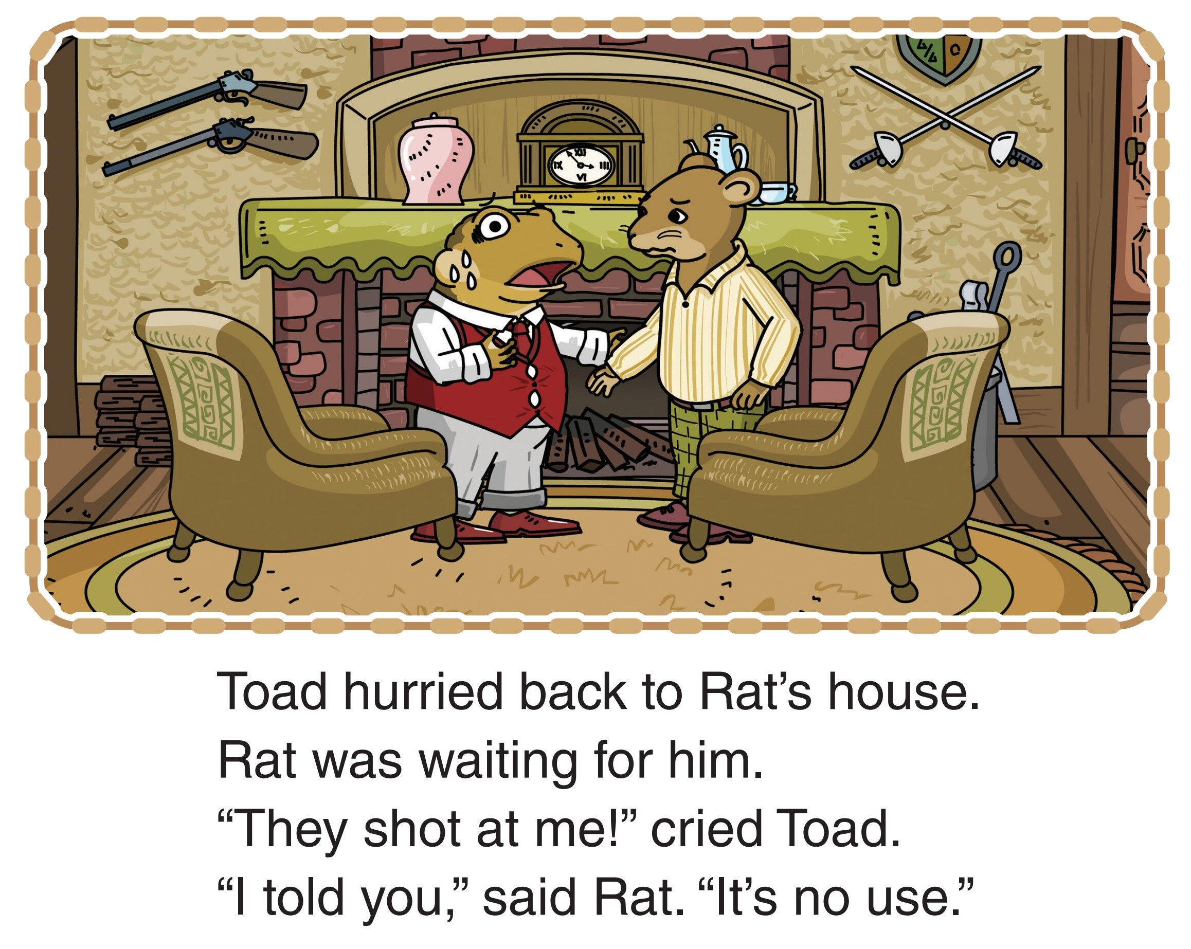 Weasels at the Bridge绘本故事第3页