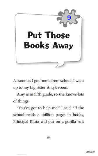 Chapter9 Put Those Books Away绘本故事第2页