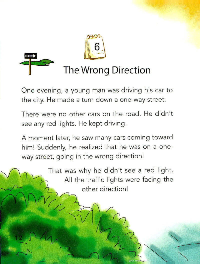 The Wrong Direction绘本故事第2页