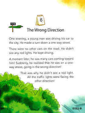 The Wrong Direction绘本故事第2页