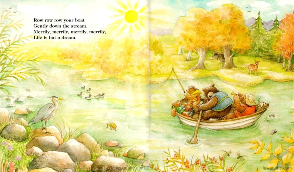 (40周)Row Row Row Your Boat绘本故事第3页